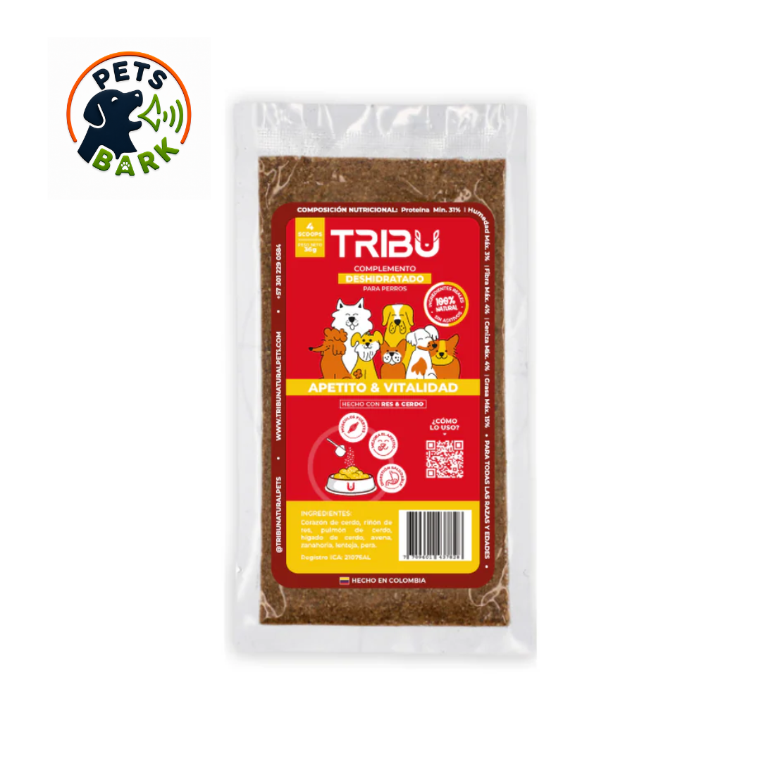 Alimento Deshidratado de Carne para perro, 4 scoops