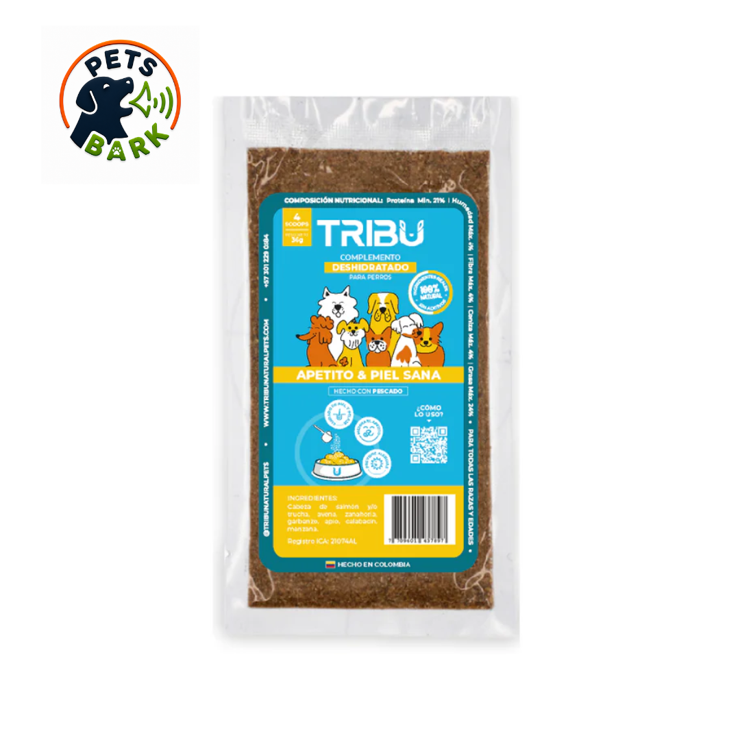 Alimento Deshidratado de Mar para perro, 4 scoops