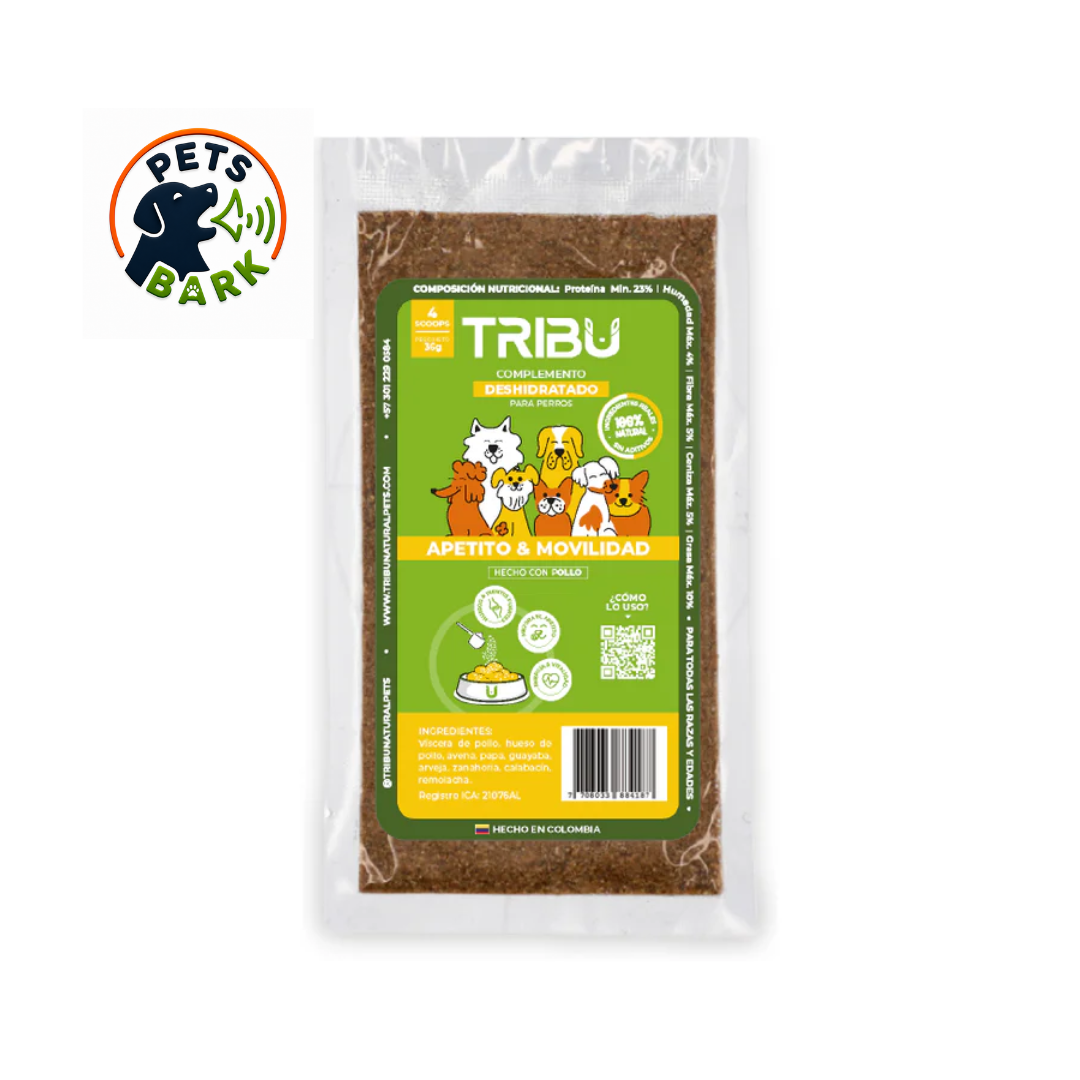 Alimento Deshidratado de Pollo para perro, 4 scoops