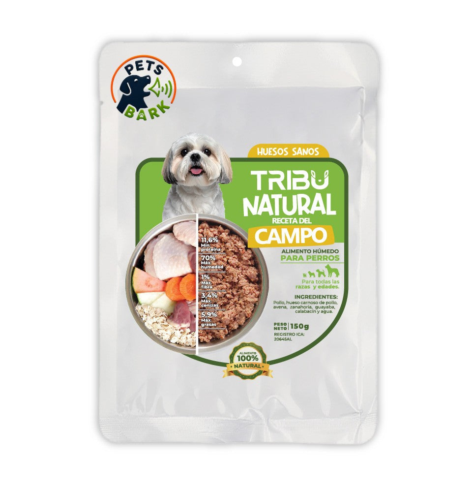 Alimento Natural del Campo para perro, 150 gramos