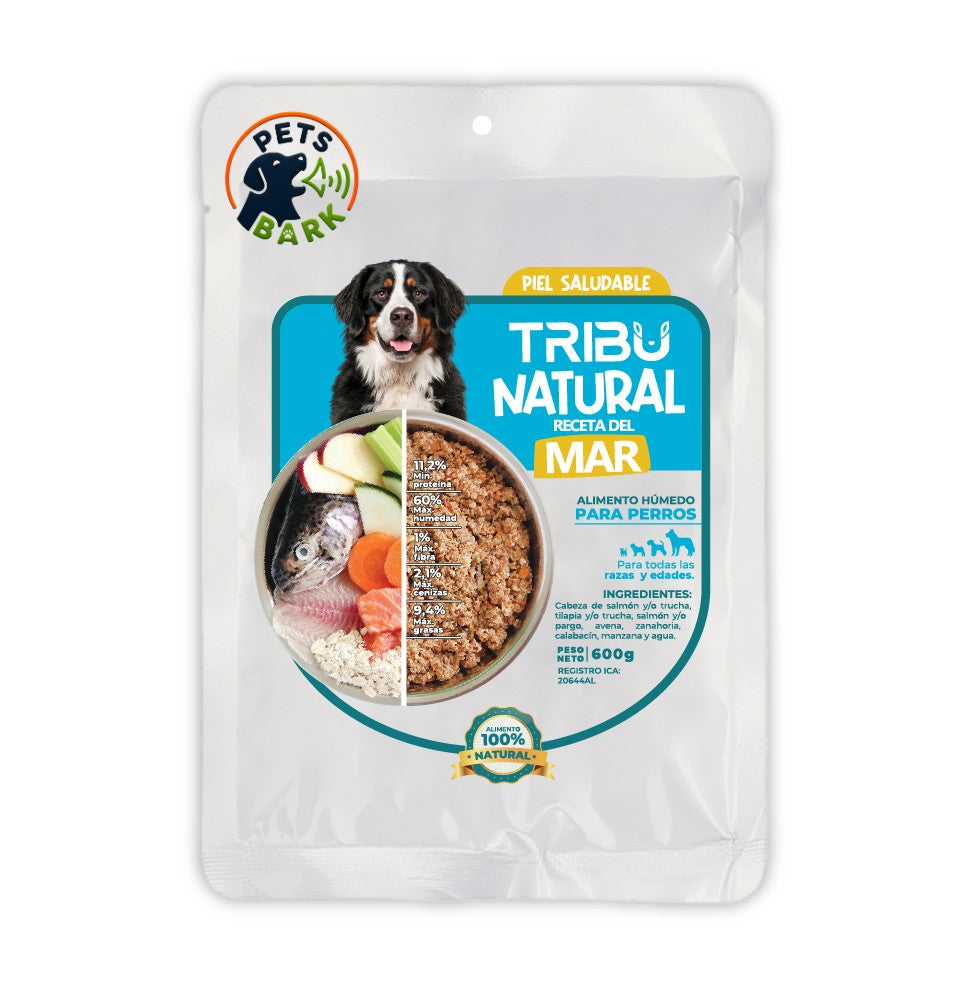 Alimento Natural del Mar para perro, 600 gramos