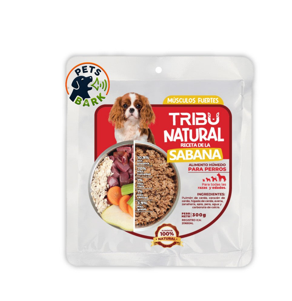Alimento Natural del Sabana para perro, 300 gramos